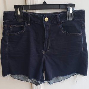 AE Stretch Denim High-waisted Curvy Shorts